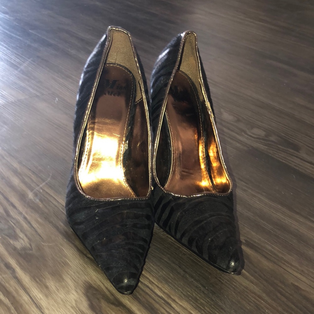 Zebra Print Heels
